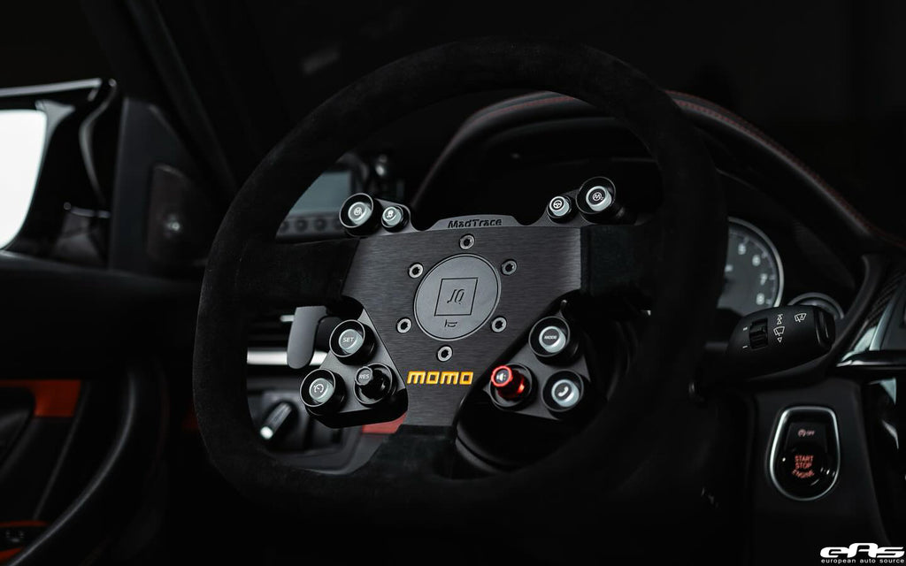 Madtrace Race Steering Wheel with Quick Release