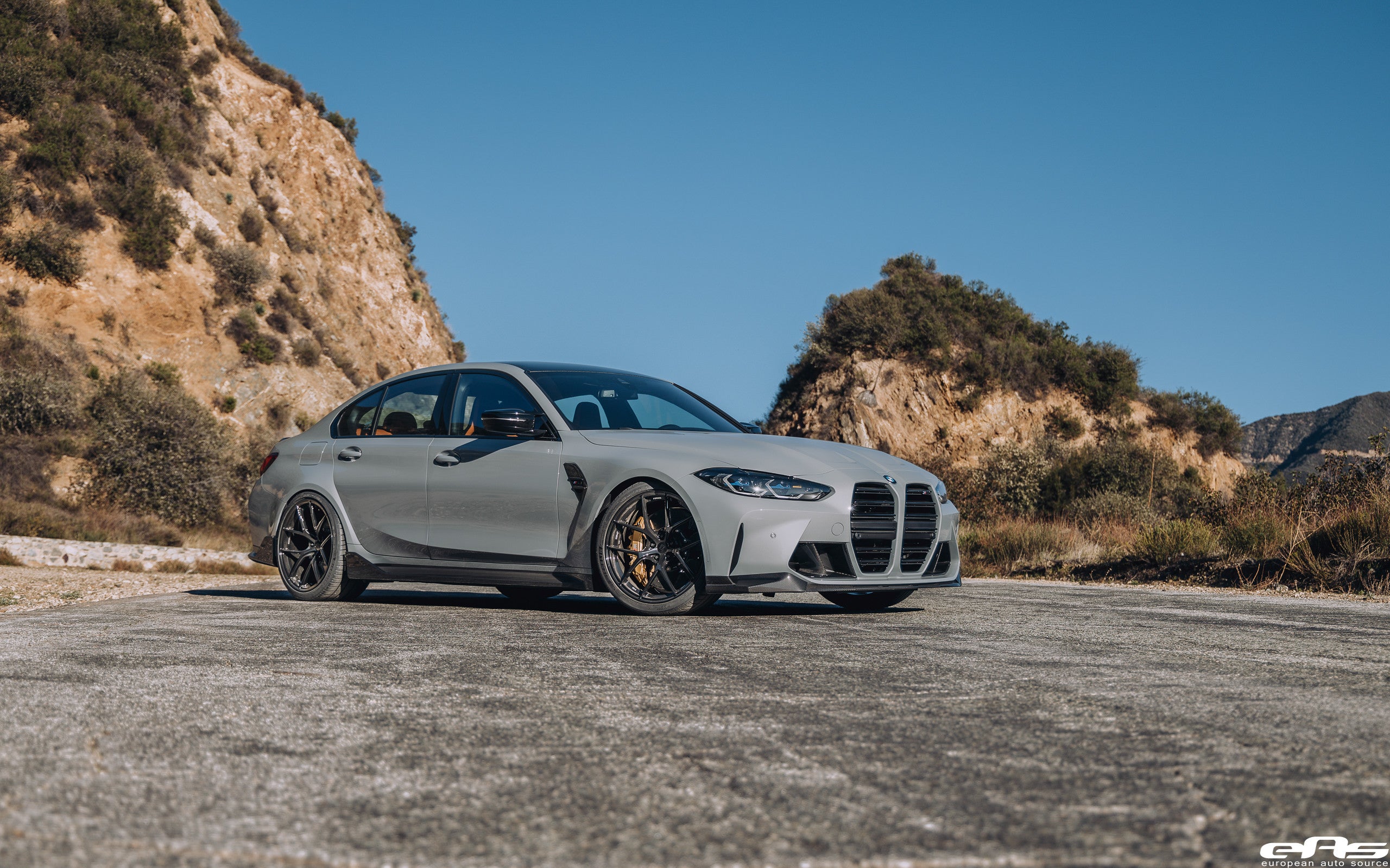 Brooklyn Grey G80 M3 - Titan 7 T-S5 Wicked Black