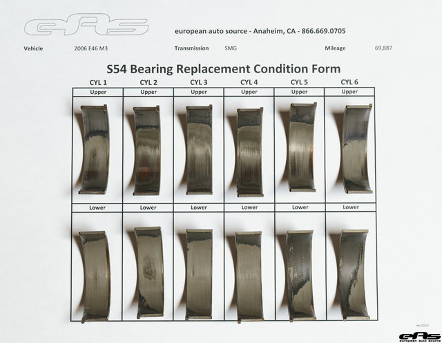 EAS S54 Rod Bearing Service