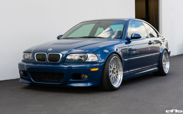 Topaz Blue Metallic E46 M3 - Brembo GT BBK & BBS LMs