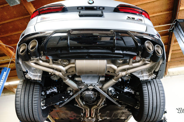 Akrapovic Slip-On Exhaust (Titanium) - BMW F95 X5 M