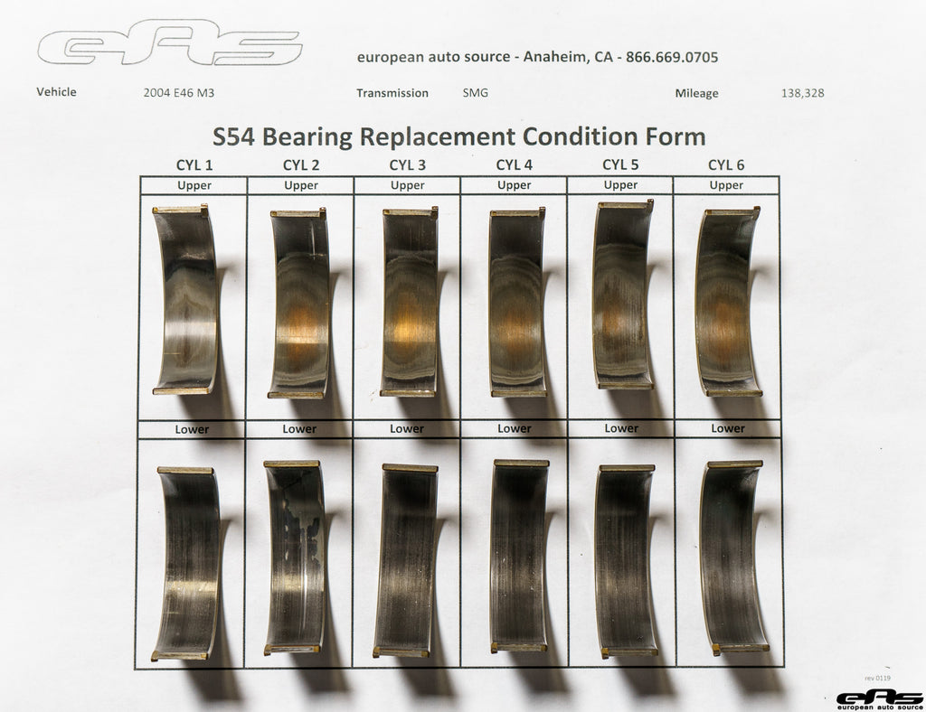 BMW S54 Rod Bearing Replacement Service