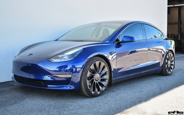 Tesla Model 3 - Eibach Pro-Kit Springs, H&R Wheel Spacers