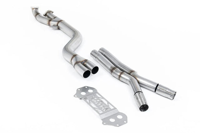 Milltek 102mm Single Non-Resonated Midpipe (X-Pipe) - BMW G8X M3/M4