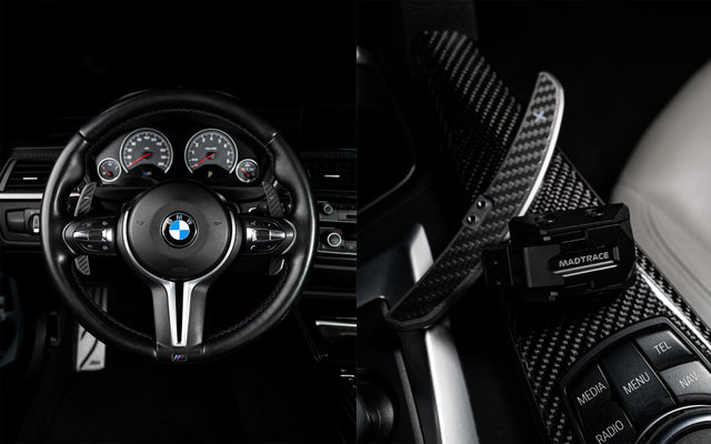 JQWerks/Madtrace Clubsport Adjustable Magnetic Paddle Shifter Set For BMW F-Chassis