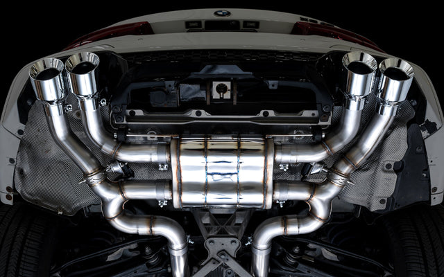 AWE Tuning SwitchPath Axleback Exhaust - BMW F97/F98 X3M/X4M