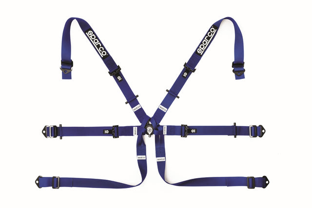 Sparco - 6-Point Forumula H7 2" Pull-Up Harness w/ Aluminum Adjuster