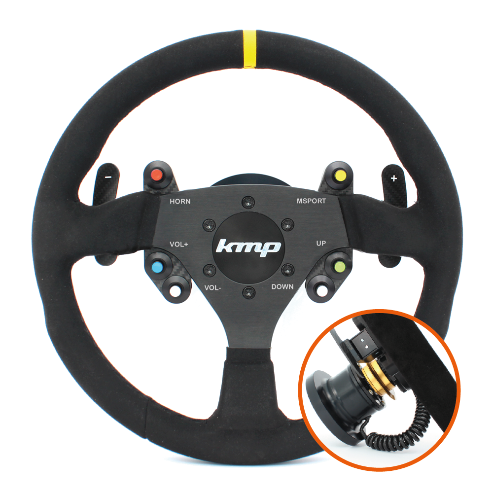 KMP - Racing Steering Wheel - BMW E9X M3 (DCT)