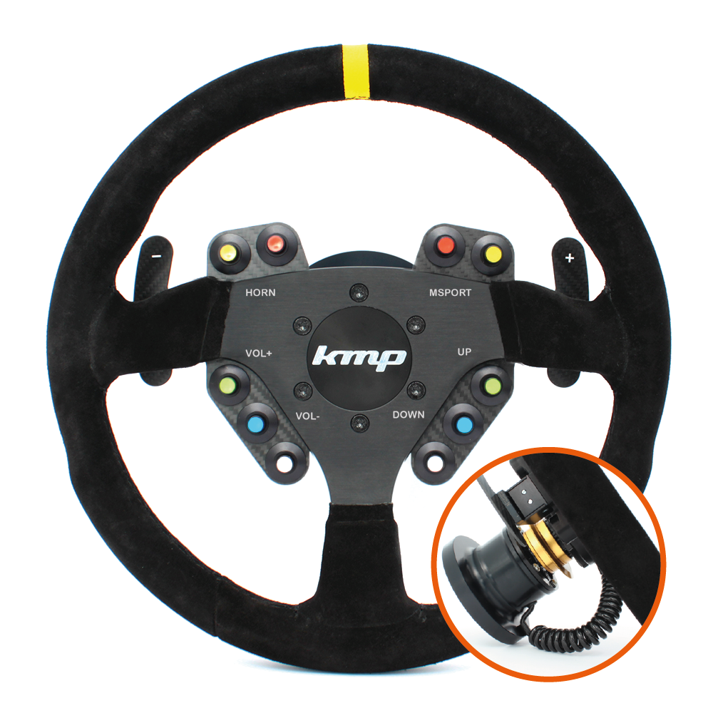 KMP - Racing Steering Wheel - BMW E9X M3 (DCT)