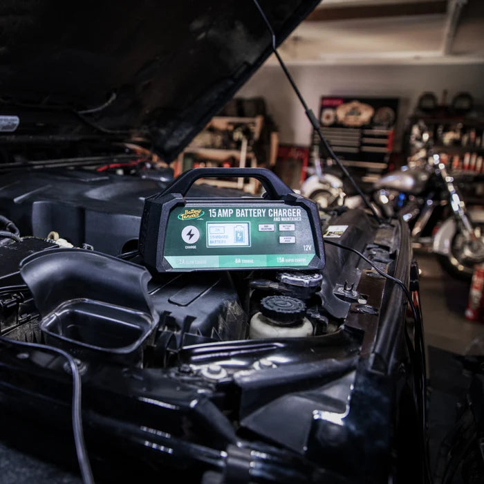 Battery Tender - 15 AMP/8 AMP/2 AMP Power Tender® Selectable Chemistry 12V Battery Charger