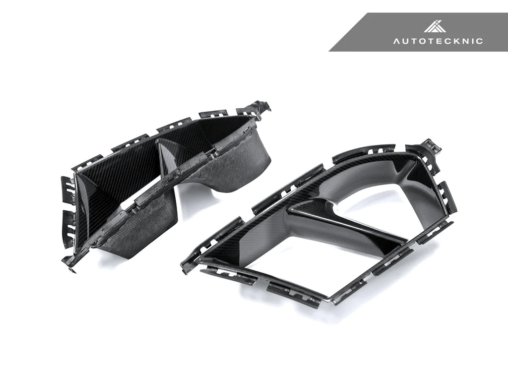 Autotecknic - Dry Carbon Lower Front Bumper Vent Set - BMW G8X M3/M4