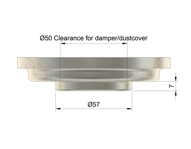 Millway Motorsport - Camber Plate Adapter for Racing Springs - BMW F8X M2/M3/M4