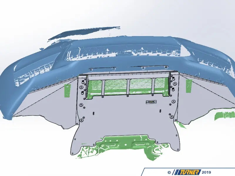 Turner Motorsport - Aluminum Skid Plate  - BMW F90 M5