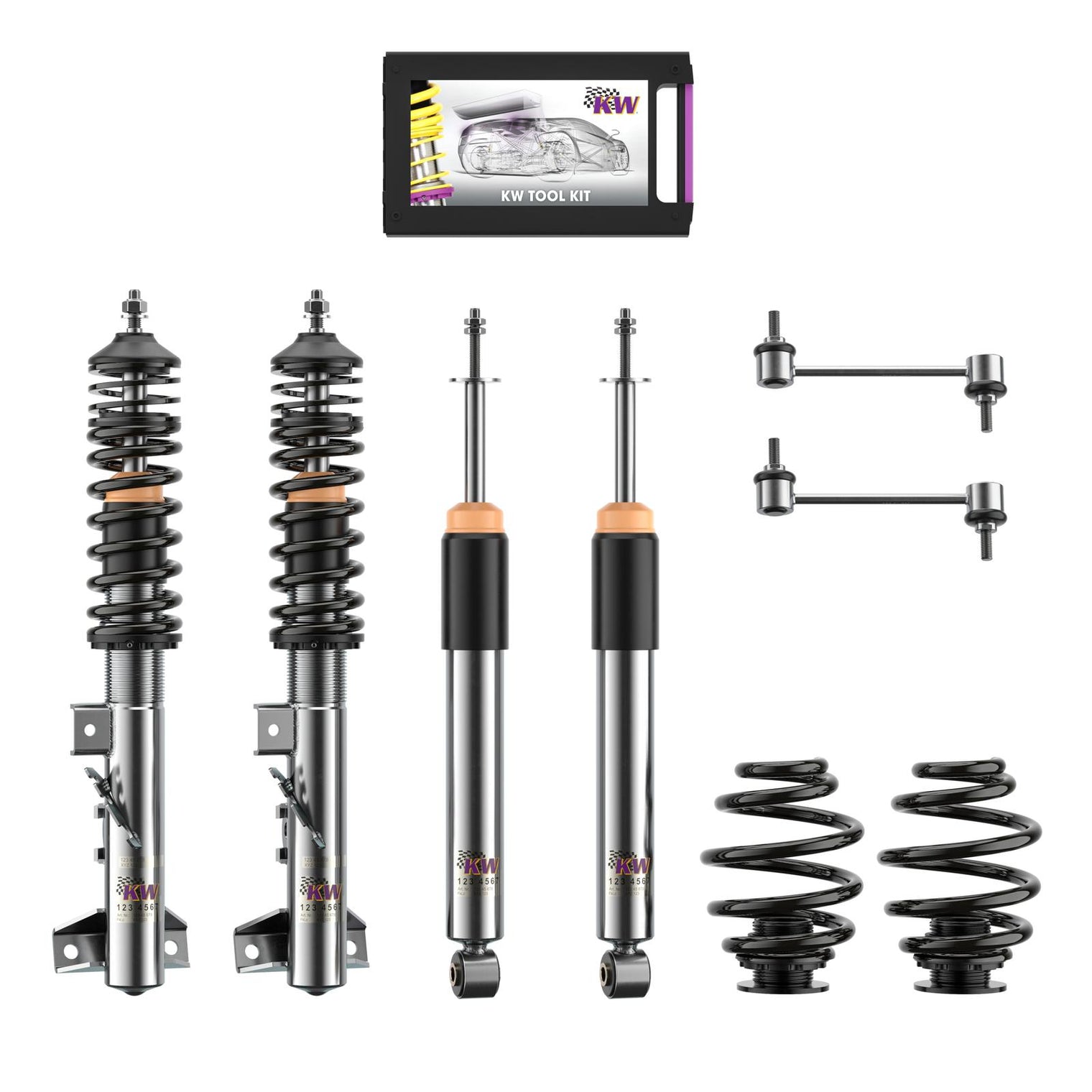 KW Suspensions - V2 RAAB Classic Line Coilover Kit - BMW E36/7 Z3M