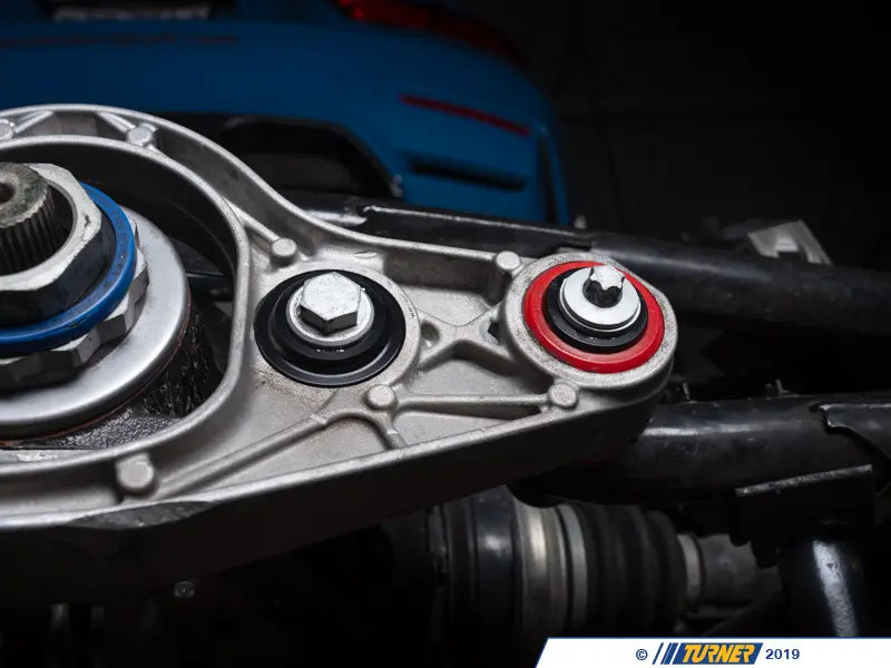Turner Motorsport - Dual-Mount Differential Plate with Polyurethane Differential Bushings - BMW F8X M2/M3/M4