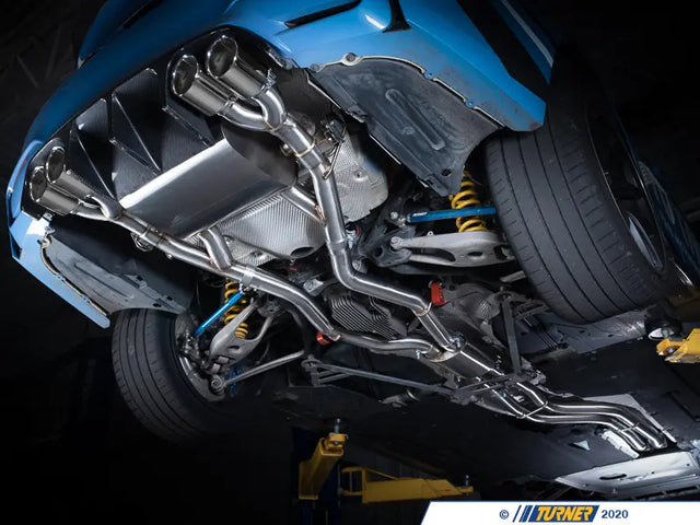 Turner Motorsport - Stainless Valved Performance Exhaust - BMW F8X M3/M4