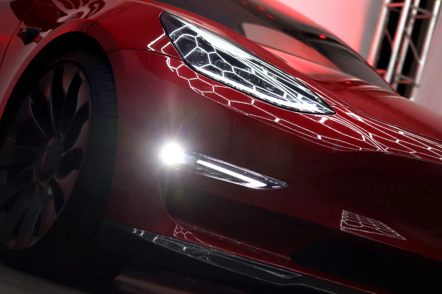 Alpharex - DoubleTap Dual Color LED Projector Fog Lights  - Tesla Model 3/Model Y