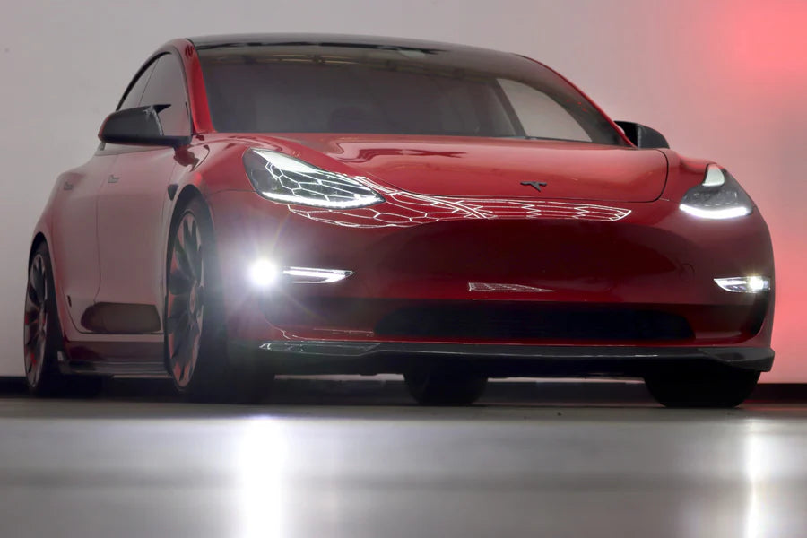 Alpharex - DoubleTap Dual Color LED Projector Fog Lights  - Tesla Model 3/Model Y