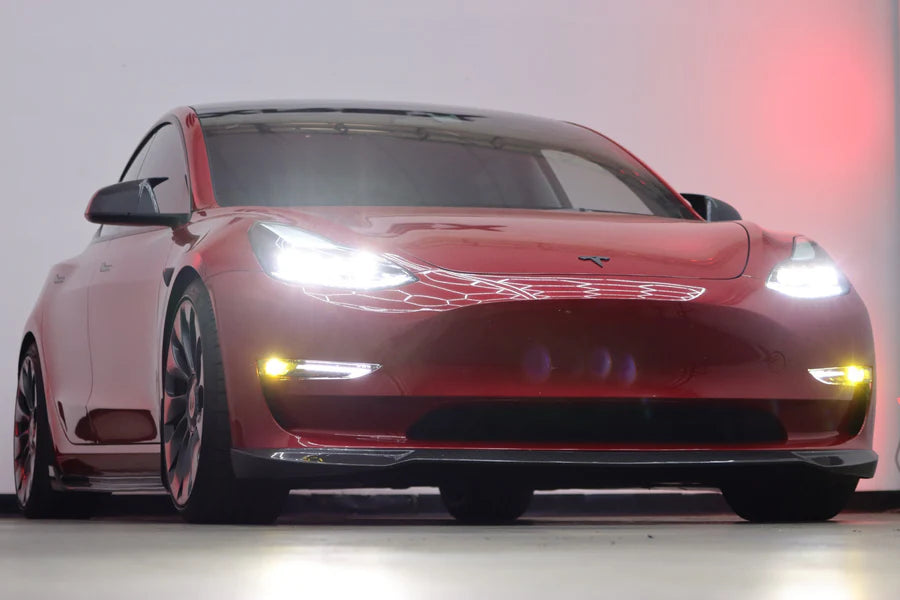 Alpharex - DoubleTap Dual Color LED Projector Fog Lights  - Tesla Model 3/Model Y