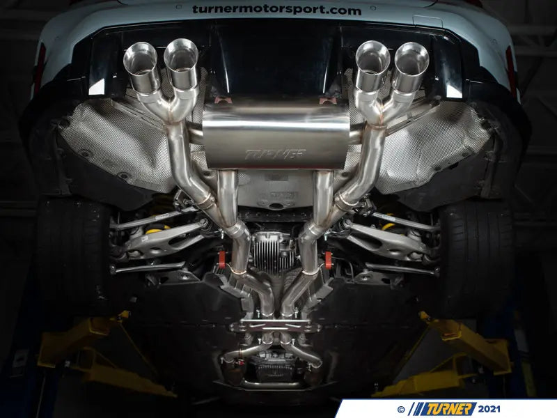Turner Motorsport - Stainless Valved Catback Exhaust - BMW G8X M3/M4