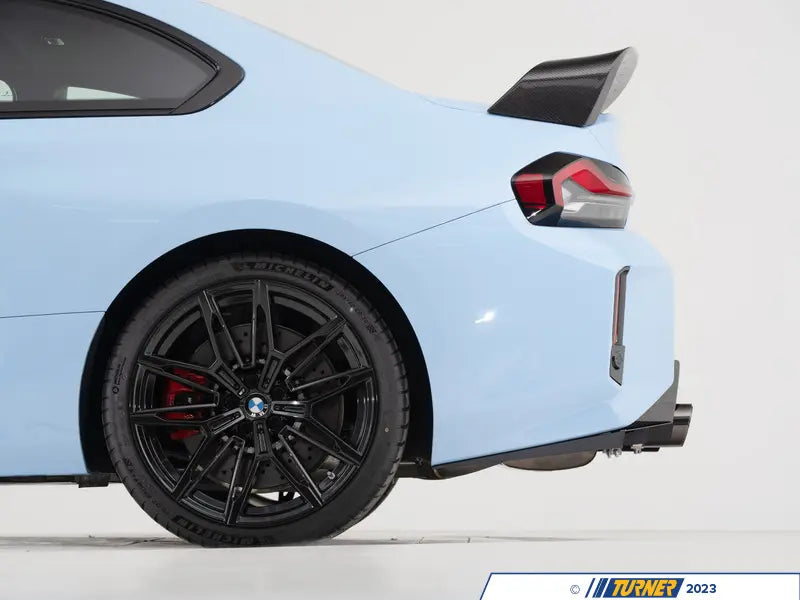 Turner Motorsport - Carbon Fiber High-Rise Spoiler & Adjustable Gurney Flap - BMW G87 M2