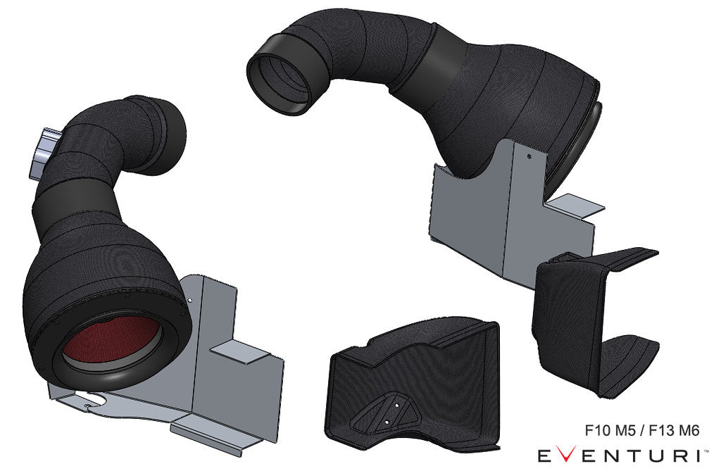Eventuri - Carbon Fiber Cold Air Intake - BMW F12/F13/F06 M6