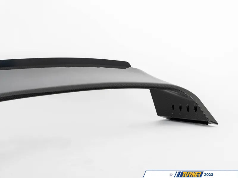 Turner Motorsport - Carbon Fiber High-Rise Spoiler & Adjustable Gurney Flap - BMW G87 M2