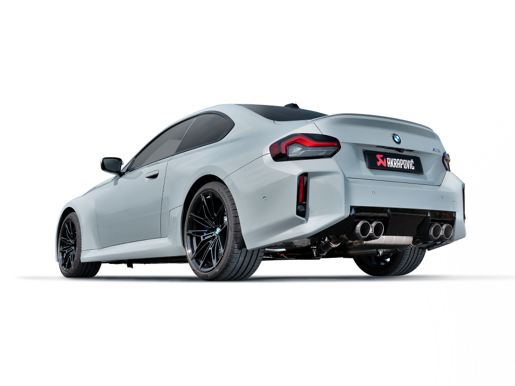 Akrapovic - Slip-On Exhaust (Titanium) - BMW G87 M2