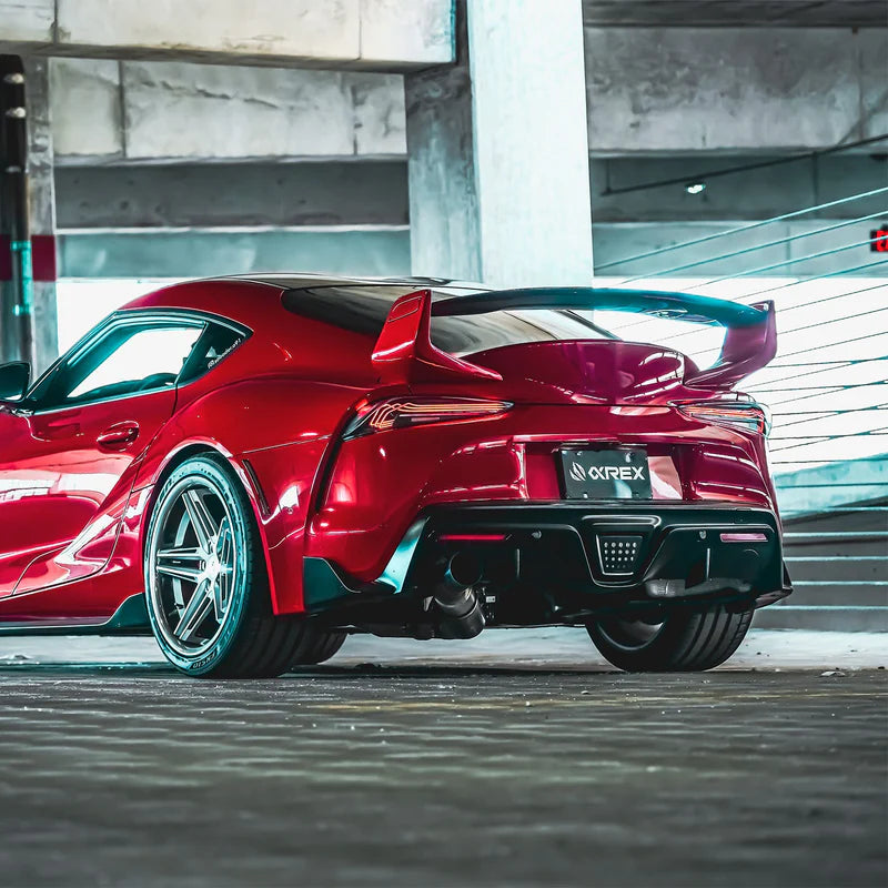 Alpharex - CSL Laser Style LUXX-Series LED Tail Lights (Alpha Black)  - Toyota GR Supra