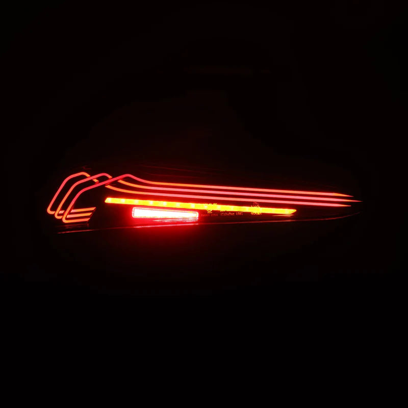 Alpharex - CSL Laser Style LUXX-Series LED Tail Lights (Alpha Black)  - Toyota GR Supra