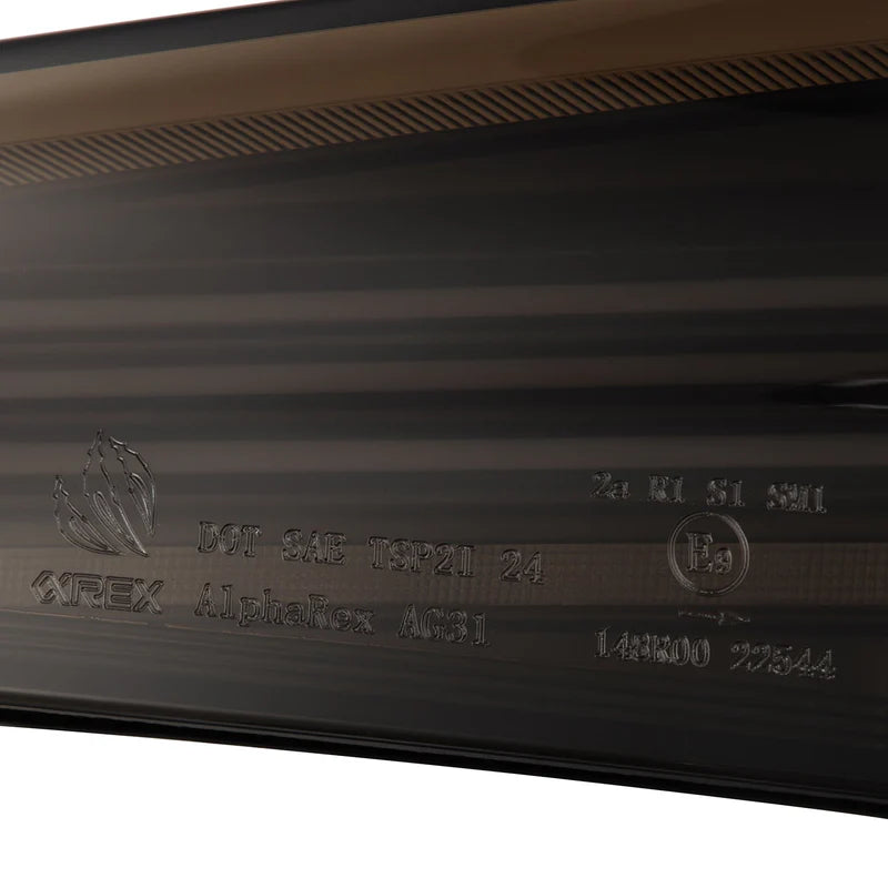 Alpharex - CSL Laser Style LUXX-Series LED Tail Lights (Alpha Black)  - Toyota GR Supra