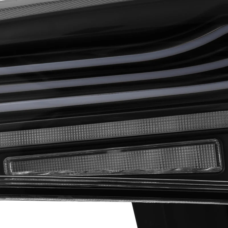 Alpharex - CSL Laser Style LUXX-Series LED Tail Lights (Black)  - Toyota GR Supra
