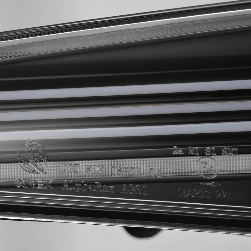 Alpharex - CSL Laser Style LUXX-Series LED Tail Lights (Black)  - Toyota GR Supra