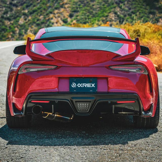 Alpharex - CSL Laser Style LUXX-Series LED Tail Lights (Black)  - Toyota GR Supra