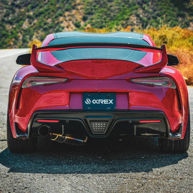 Alpharex - CSL Laser Style LUXX-Series LED Tail Lights (Vivid Red)  - Toyota GR Supra