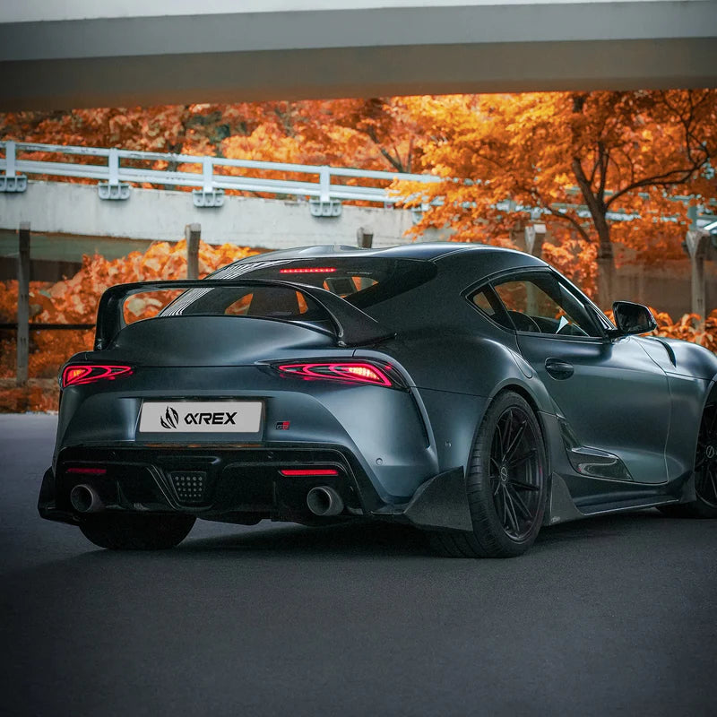 Alpharex - FT-1 Style LUXX-Series LED Tail Lights (Alpha Black) - Toyota GR Supra