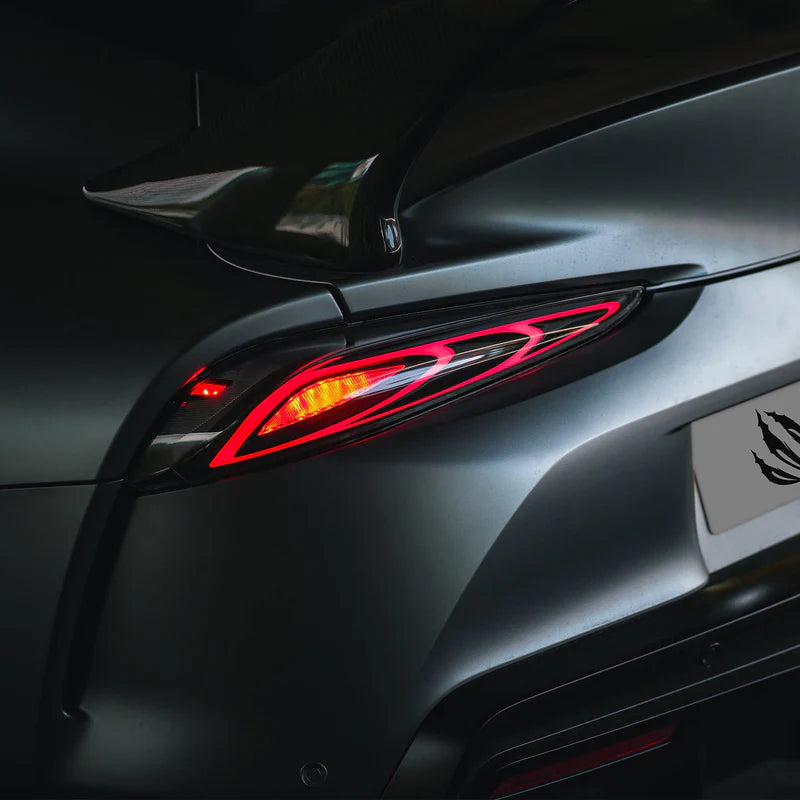 Alpharex - FT-1 Style LUXX-Series LED Tail Lights (Black) - Toyota GR Supra