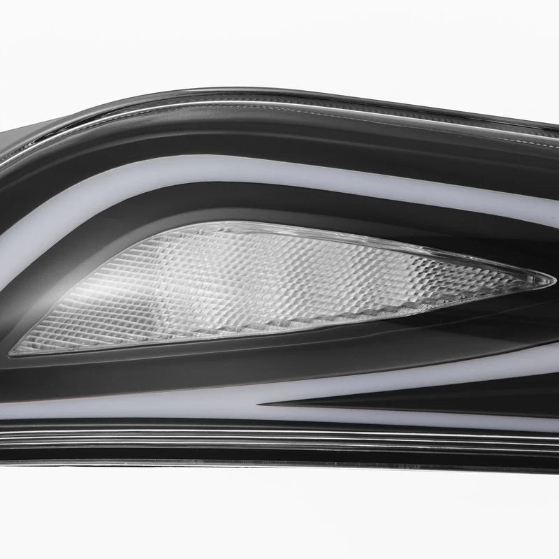 Alpharex - FT-1 Style LUXX-Series LED Tail Lights (Black) - Toyota GR Supra