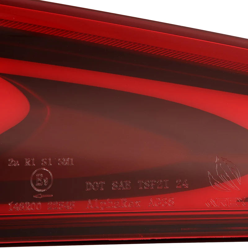 Alpharex - FT-1 Style LUXX-Series LED Tail Lights (Vivid Red)  - Toyota GR Supra