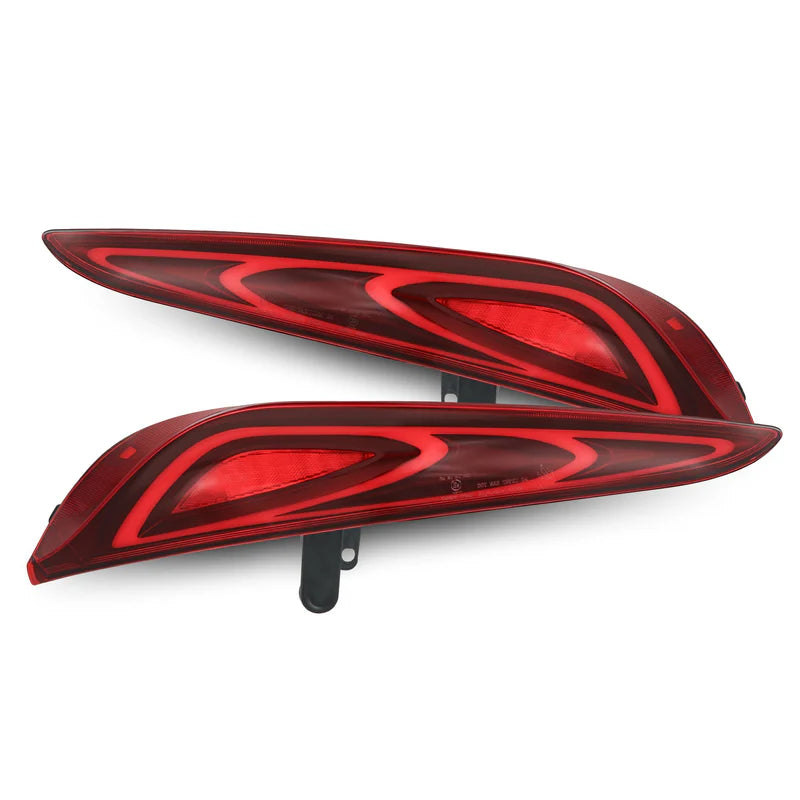 Alpharex - FT-1 Style LUXX-Series LED Tail Lights (Vivid Red)  - Toyota GR Supra