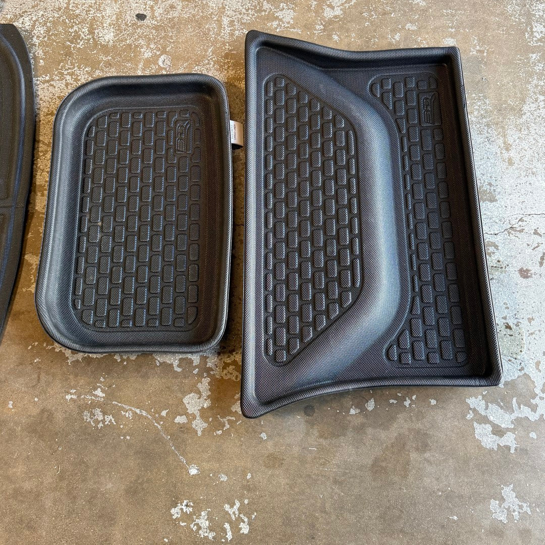 3D Maxpider - Kagu All Weather Perfect Fit Floor Liner/Frunk/Cargo Set (9pcs) - Tesla Model Y (USED)