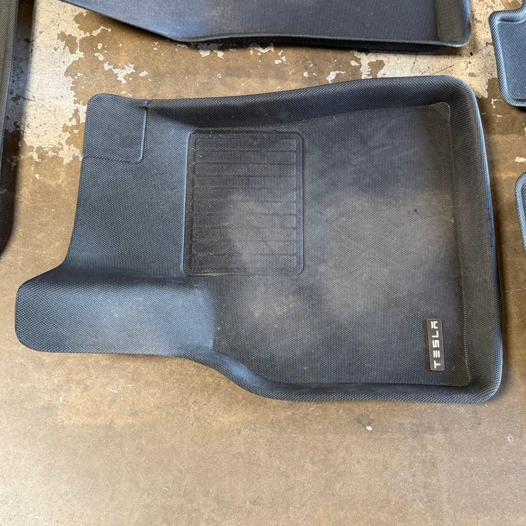 3D Maxpider - Kagu All Weather Perfect Fit Floor Liner/Frunk/Cargo Set (9pcs) - Tesla Model Y (USED)