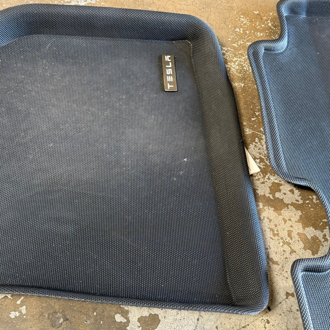 3D Maxpider - Kagu All Weather Perfect Fit Floor Liner/Frunk/Cargo Set (9pcs) - Tesla Model Y (USED)