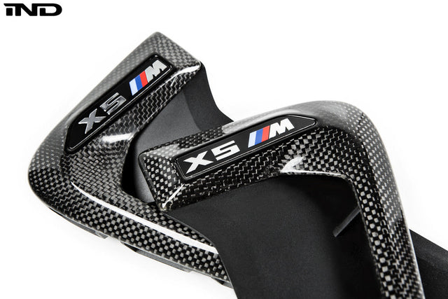iND f85 x5m carbon fiber side grille set - iND Distribution