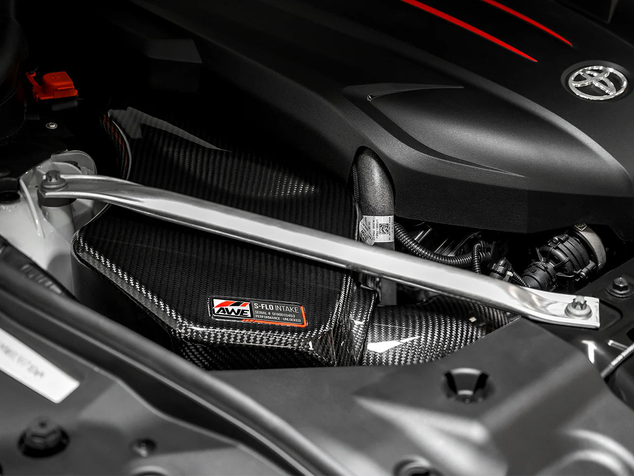 AWE Tuning - S-FLO Carbon Intake Lid - Toyota GR Supra