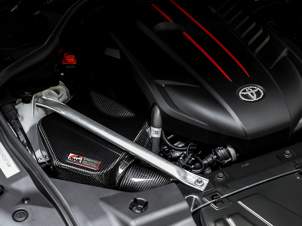 AWE Tuning - Carbon Fiber Foiler™ Wind Diffuser - Toyota GR Supra