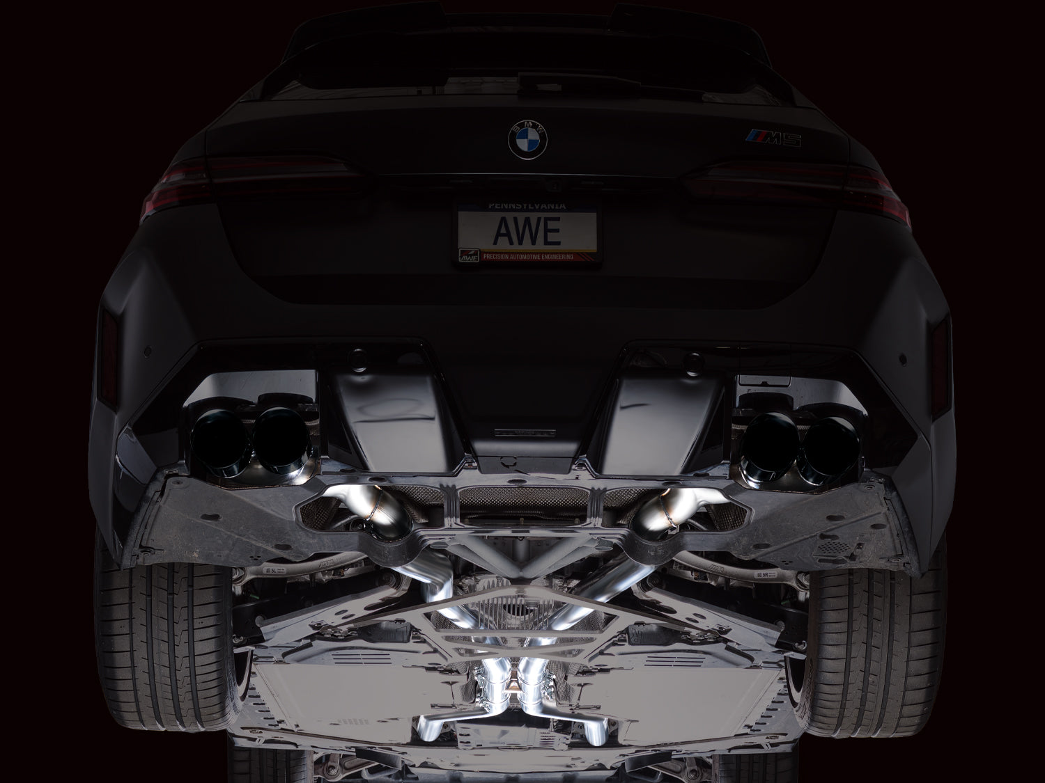 AWE Tuning - Track Edition Catback Exhaust - BMW G9X M5