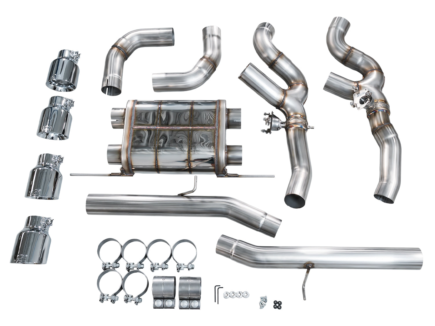 AWE Tuning -  SwitchPath Axleback Exhaust - BMW F97/F98 X3M/X4M
