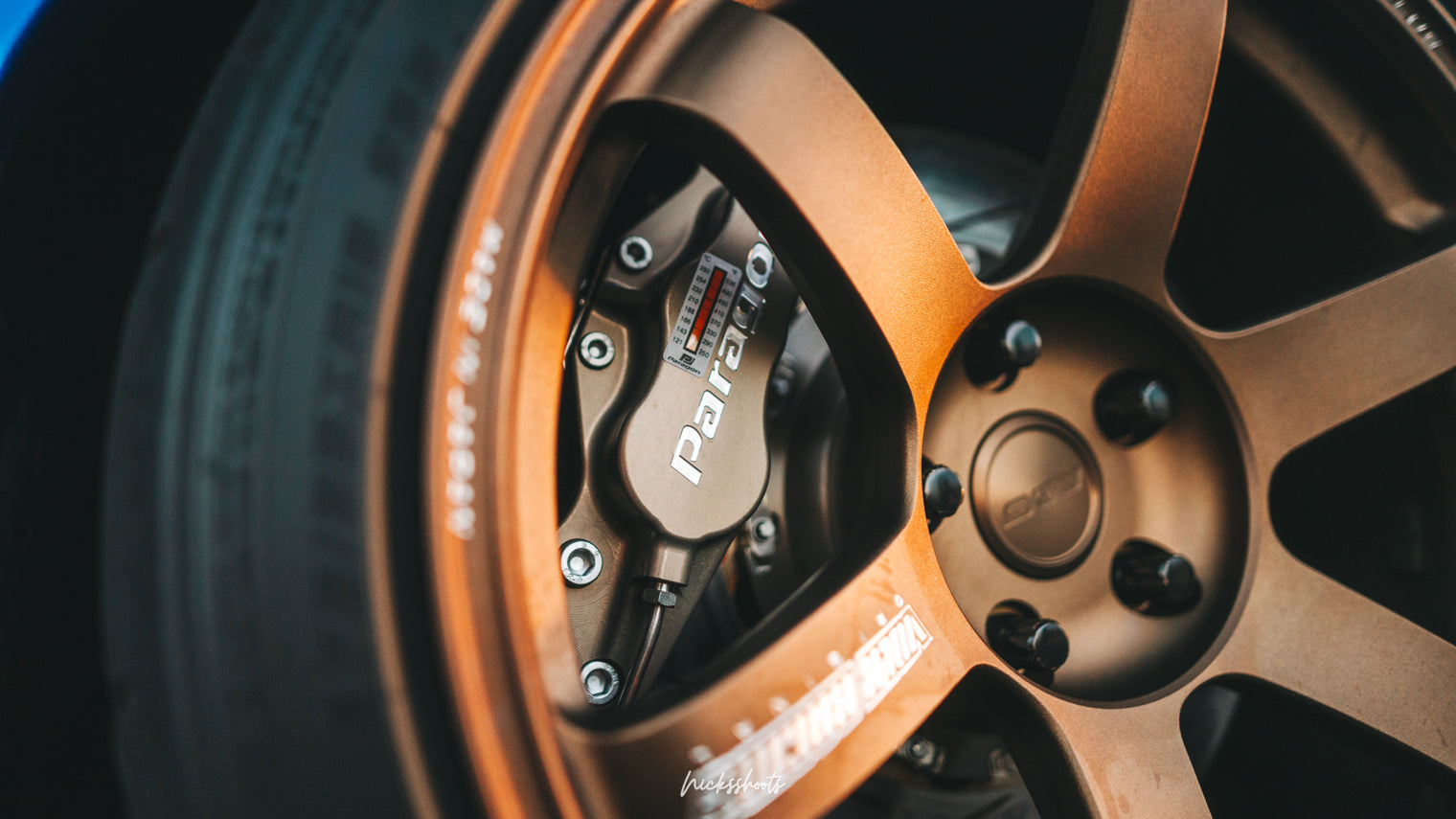 Paragon Performance - Brake Caliper Temperature Indicator Strips (250-536°F)