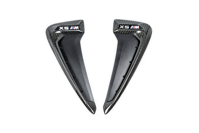 iND f85 x5m carbon fiber side grille set - iND Distribution